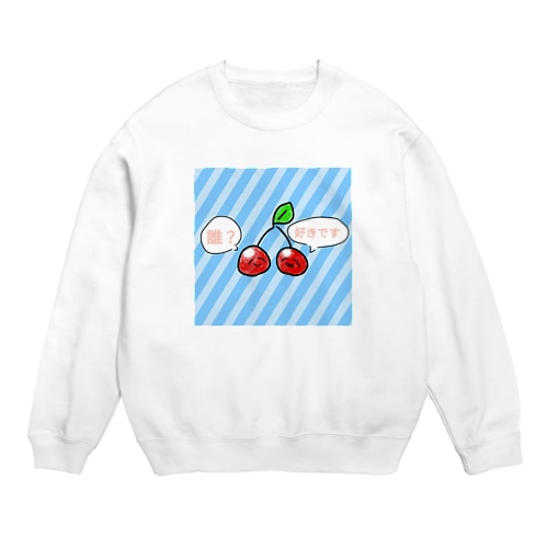 非合理主義チェリー Crew Neck Sweatshirt