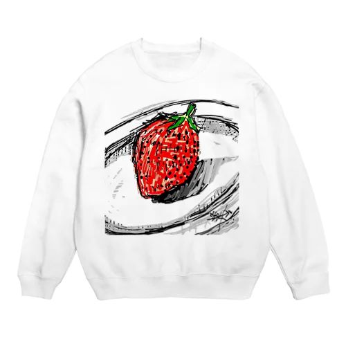 strawberry Crew Neck Sweatshirt