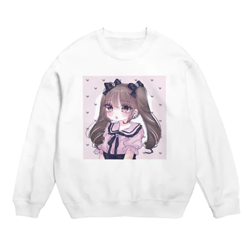 地雷ちゃん Crew Neck Sweatshirt