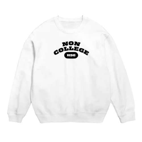 ノンカレッジロゴ Crew Neck Sweatshirt