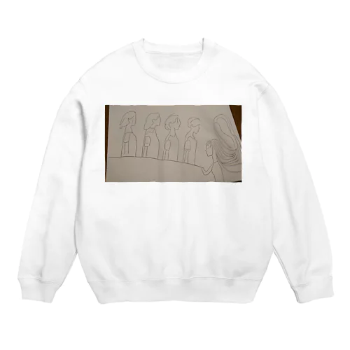 少女たちの集い Crew Neck Sweatshirt