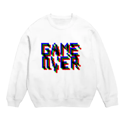 GAME OVER Crew Neck Sweatshirt