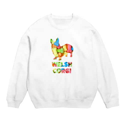 ウェルシュコーギー　骨ガム Crew Neck Sweatshirt