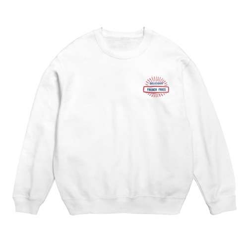 ポテト愛 Crew Neck Sweatshirt