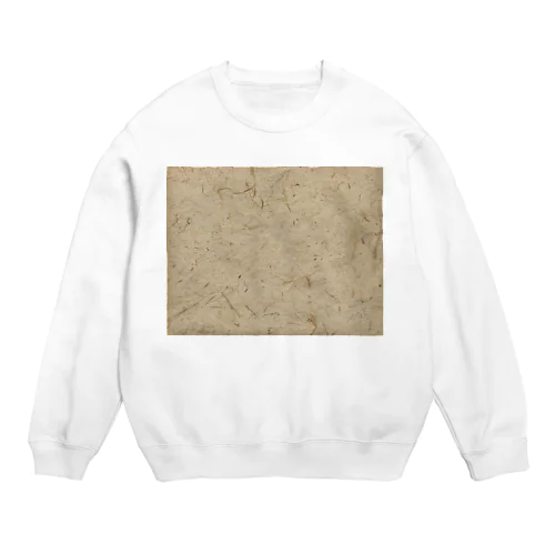 高級手漉き和紙 Crew Neck Sweatshirt