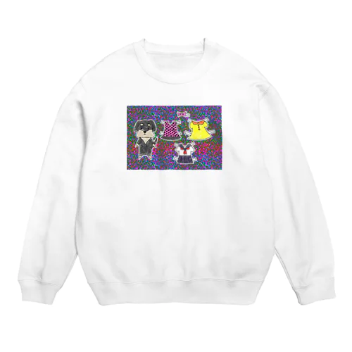 着せ替えチワックス Crew Neck Sweatshirt