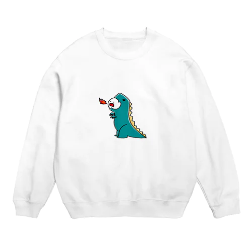 きぐるみ太郎　恐竜ver. Crew Neck Sweatshirt