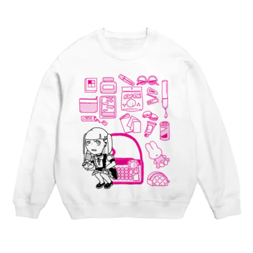 あたし♡限界♡KAWAII Crew Neck Sweatshirt