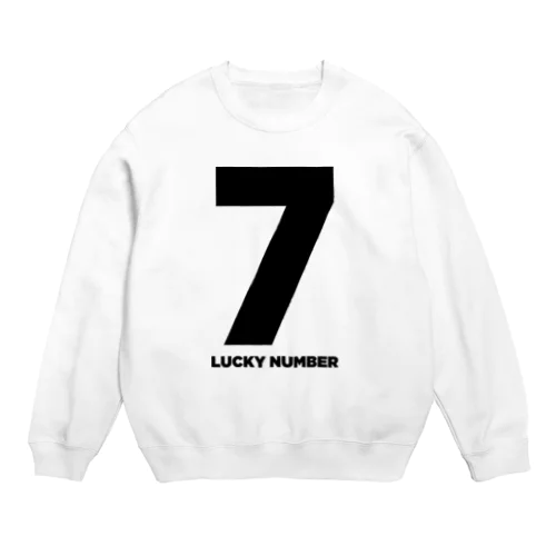 7_LUCKY NUMBER スウェット