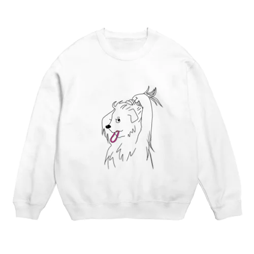 おしゃまイッヌ Crew Neck Sweatshirt