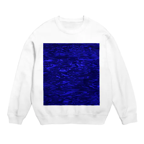 water surface 009 navy blue スウェット