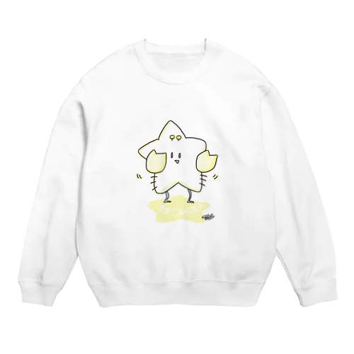 ホシノセイザ（かに） Crew Neck Sweatshirt