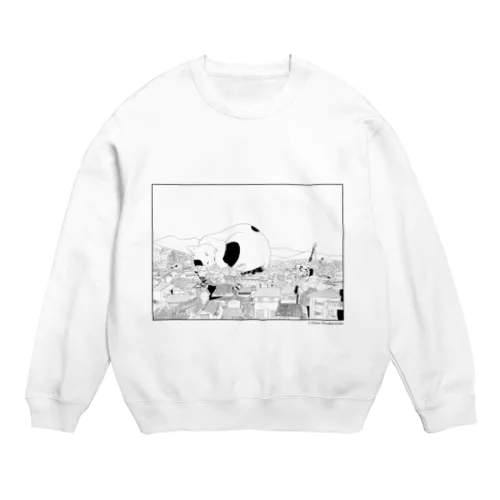 別府でうまれたねこ Crew Neck Sweatshirt