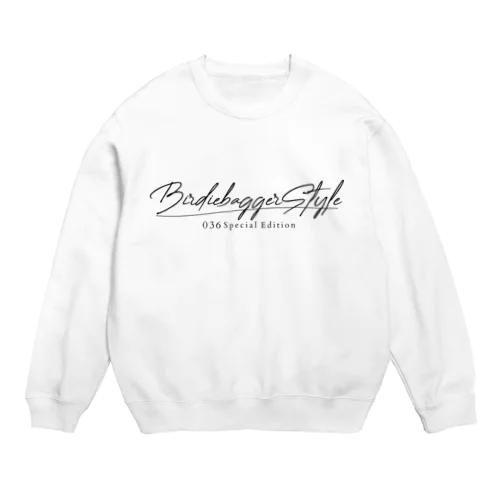 Birdie Bagger Style 036special edition（ブラックロゴ） Crew Neck Sweatshirt