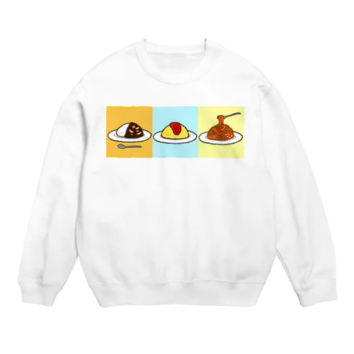 おおもりごはんシリーズ Crew Neck Sweatshirt