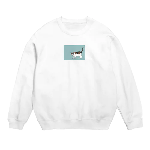 2歳ねこ（初夏の色） Crew Neck Sweatshirt