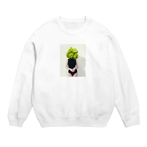 土桔梗(Eustoma) Crew Neck Sweatshirt