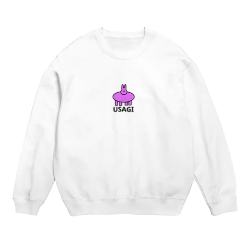 USAGIさんシリーズ Crew Neck Sweatshirt