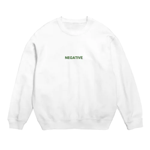 Test Result : Negative Crew Neck Sweatshirt