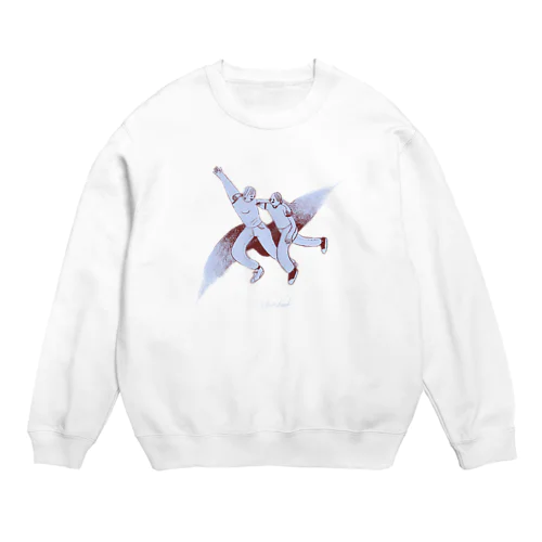 sister hood twin Crew Neck Sweatshirt