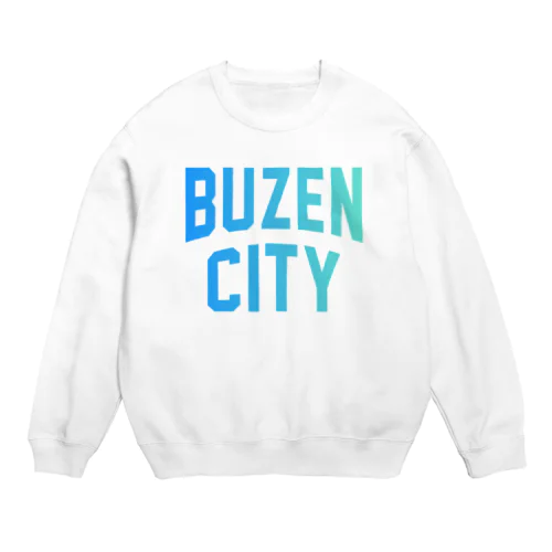 豊前市 BUZEN CITY Crew Neck Sweatshirt