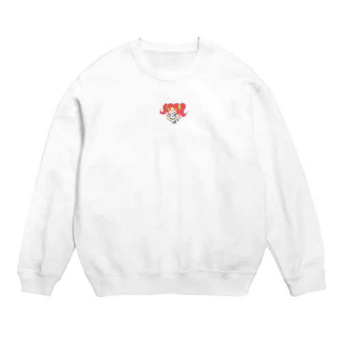 팔방미인(八方美人)ちゃん Crew Neck Sweatshirt