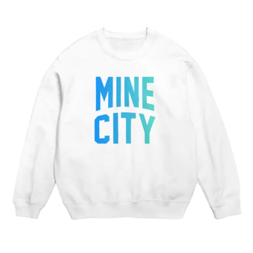 美祢市 MINE CITY Crew Neck Sweatshirt