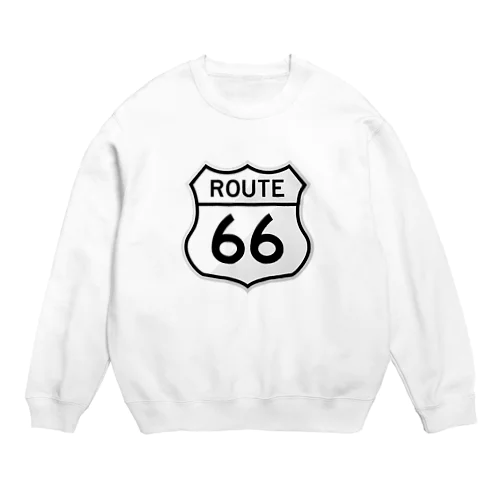 U.S. Route 66  ルート66　ブラック スウェット