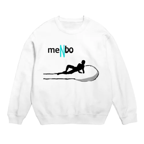 綿棒　メンボー　MENBO Crew Neck Sweatshirt