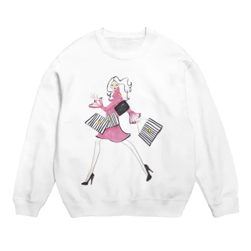 いっぱい買い物しようその２ Crew Neck Sweatshirt