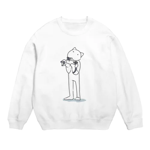 ケツネコシリーズ Crew Neck Sweatshirt