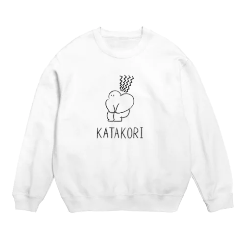 かたこり Crew Neck Sweatshirt