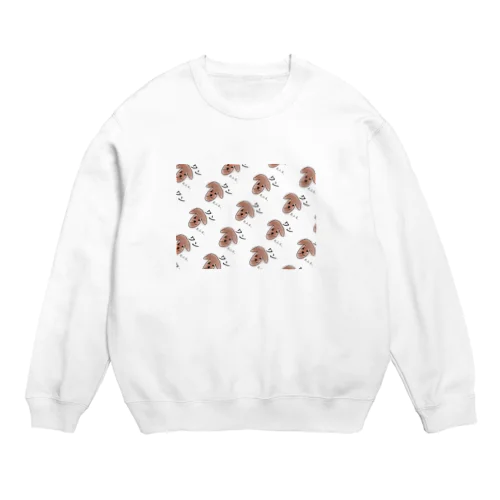 ワンだふる。犬 いっぱいver. Crew Neck Sweatshirt