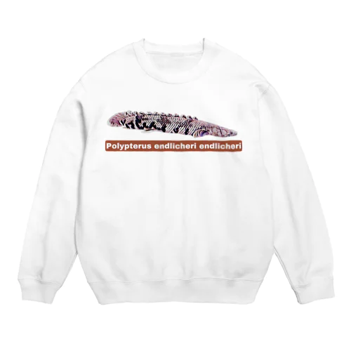 ポリプテルス・エンドリケリー01　by RA Crew Neck Sweatshirt