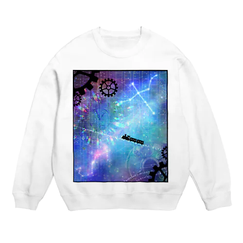 銀河鉄道の夜より Crew Neck Sweatshirt