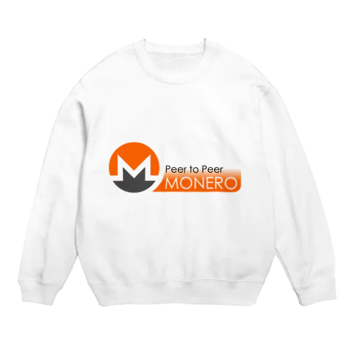 仮想通貨 MONERO（モネロ） Crew Neck Sweatshirt