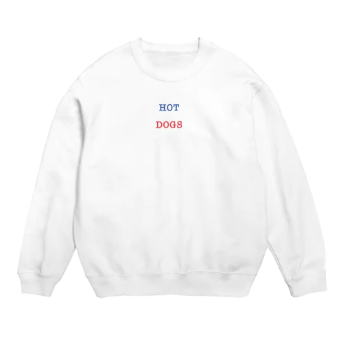 HOT DOGS Crew Neck Sweatshirt