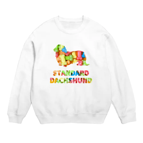 スタンダードダックスフンド　骨ガム Crew Neck Sweatshirt