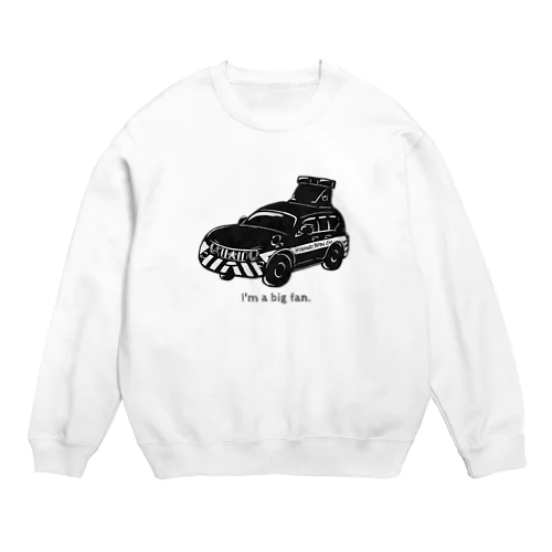 どうぱと モノトーン Crew Neck Sweatshirt