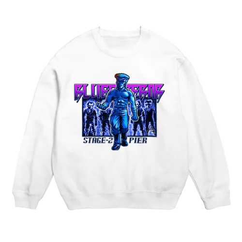 BLUE Emperorシンジ Crew Neck Sweatshirt