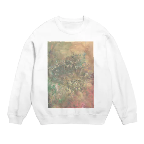 抽象的な絵② Crew Neck Sweatshirt