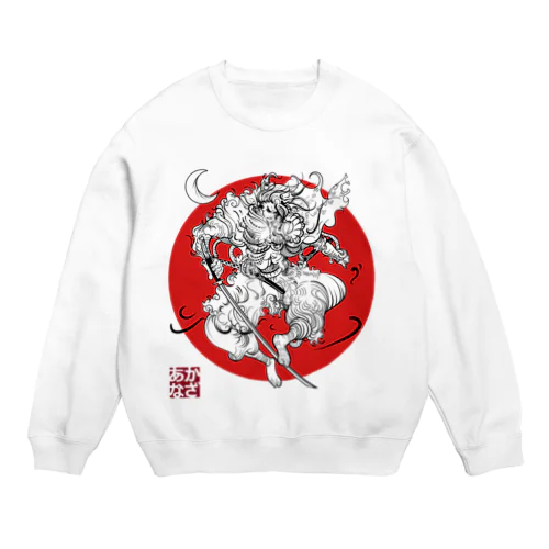 前田慶次 Crew Neck Sweatshirt