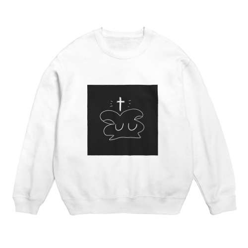 うさぎくらげ Crew Neck Sweatshirt