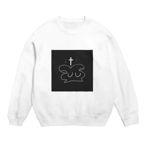 うさぎくらげ Crew Neck Sweatshirt