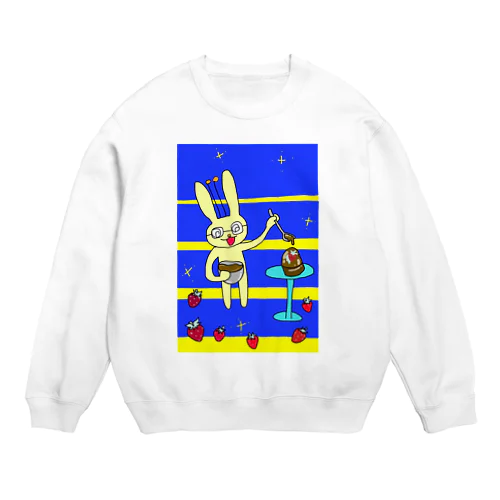 ( ᐢ. ̫ .ᐢ ) Crew Neck Sweatshirt