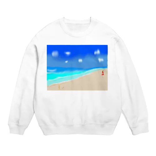 夏の淡い初恋 Crew Neck Sweatshirt