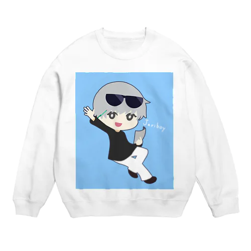 砂利ボーイキャラクターTシャツ Crew Neck Sweatshirt