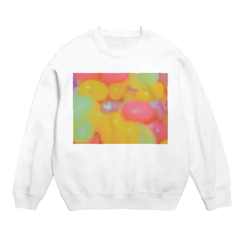 隠れミッキー-グミキャンディ Crew Neck Sweatshirt