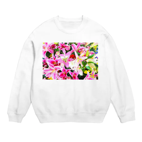 咲き乱れる Crew Neck Sweatshirt