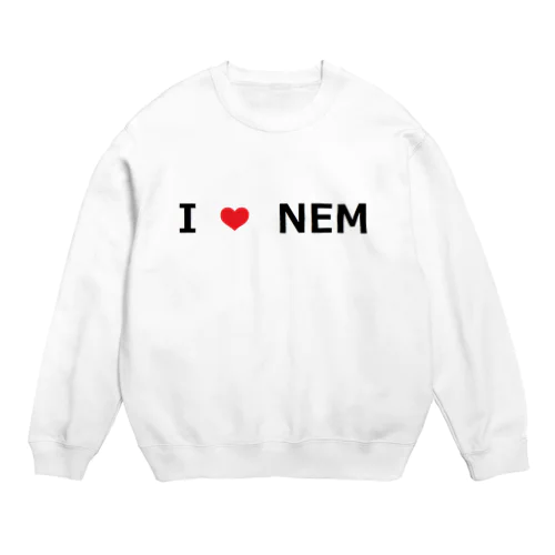 I Love NEM Crew Neck Sweatshirt